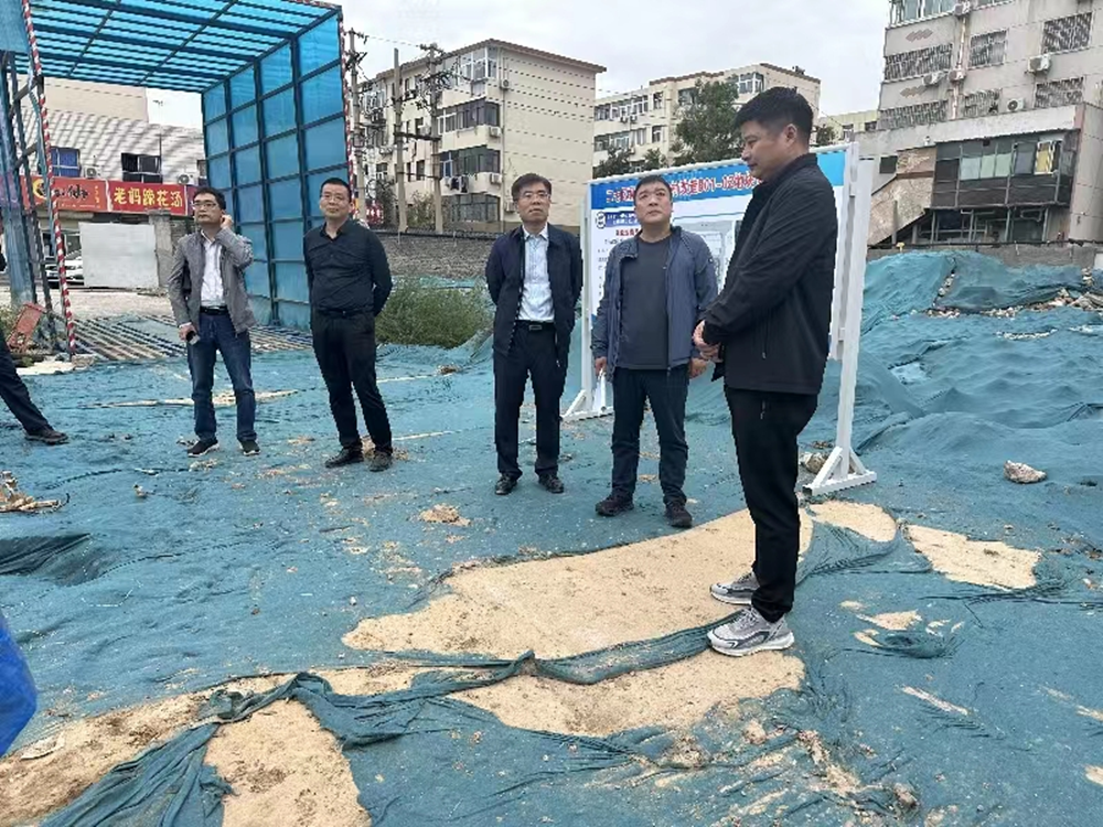 乐鱼网页版登录入口-乐鱼(中国)
负责人汪洋到孙八砦城中村改造项目调研项目建设工作